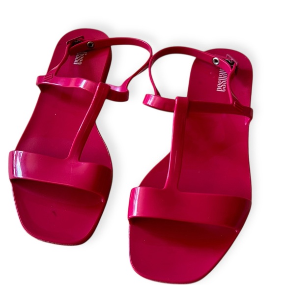 Melissa Essential New Femme Pink Minimalist Sandals Women’s size 6 - Picture 5 of 9